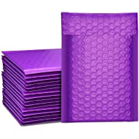 Los mejores  - Switory 50 sobres acolchados de 10-2 x 17-7 cm- con forro de burbujas #000- color morado